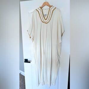 Vintage Lori Till Velvet Kaftan Dolman gown dress